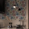 Wall Murals Large floral illustrations with irises and peonies a00325