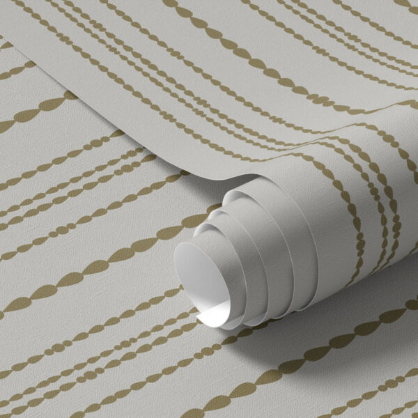 Wall Murals Minimalist pattern in the form of golden drops in a vertical strip a00448 Wall Murals Minimalist pattern in the form of golden drops in a vertical strip a00448
