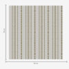 Wall Murals Minimalist pattern in the form of golden drops in a vertical strip a00448