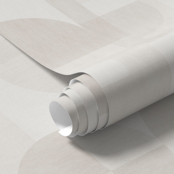 Wall Murals Minimalistic geometry in light cream palette a00189 Wall Murals Minimalistic geometry in light cream palette a00189