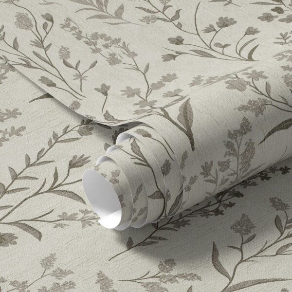 Wall Murals Monochrome meadow grasses in vintage style a00192 Wall Murals Monochrome meadow grasses in vintage style a00192