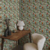 Wall Murals Multicolored parrots on branches a00088