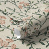 Wall Murals Openwork branches with coral flowers, floral pattern a00221