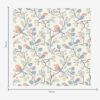 Wall Murals Pastel birds and twigs on a light background a00128