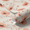 Wall Murals Pink poppies on stems a00083