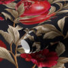 Wall Murals Pomegranates and flowers on a dark background in Mediterranean style a00115