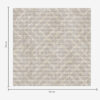 Wall Murals Retro pattern on a grey and beige background a00142