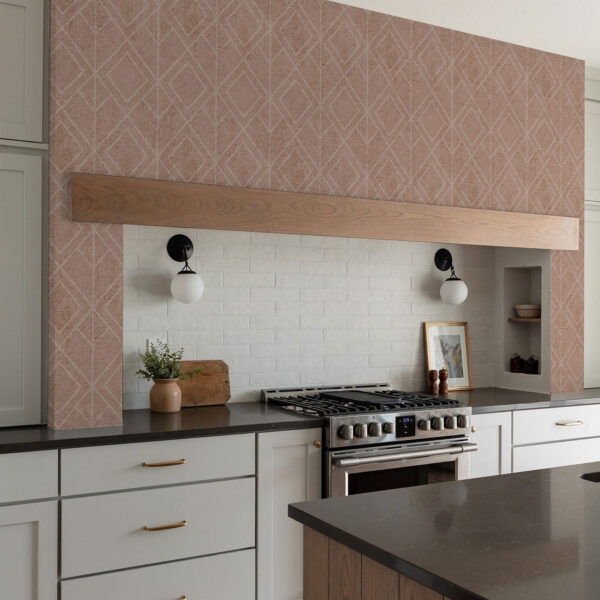 Wall Murals Rhombuses and graphic lines in earthy tones a00141v1 Wall Murals Rhombuses and graphic lines in earthy tones a00141v1