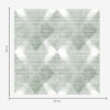 Wall Murals Rhombuses in green colors a00007v2