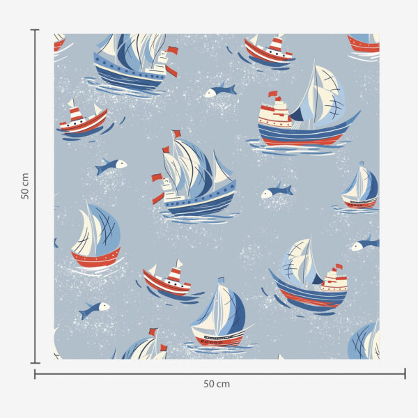 Wall Murals Ships on a blue background a00126 Wall Murals Ships on a blue background a00126