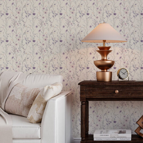 Wall Murals Small wildflowers with thin stems a00003v1