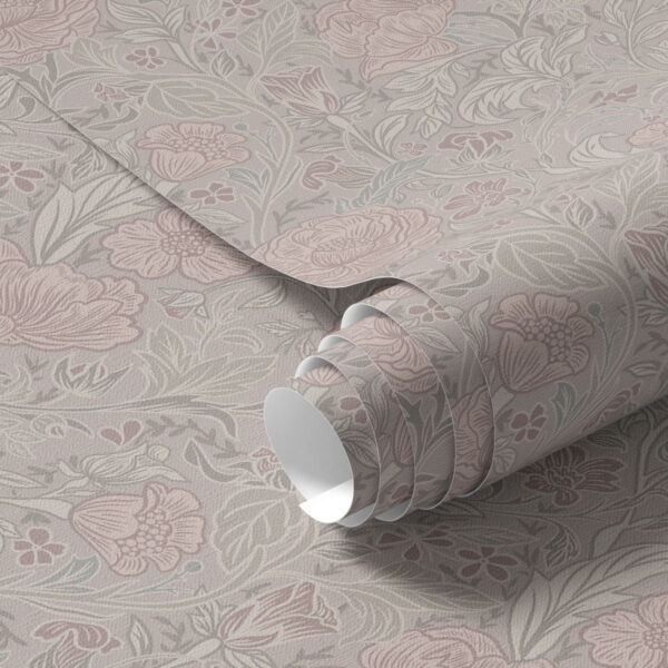 Wall Murals Soft pastel flowers in art nouveau style a00394 Wall Murals Soft pastel flowers in art nouveau style a00394
