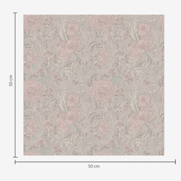 Wall Murals Soft pastel flowers in art nouveau style a00394 Wall Murals Soft pastel flowers in art nouveau style a00394