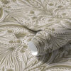 Wall Murals Symmetrical baroque pattern with floral motifs a00436