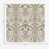 Wall Murals Symmetrical baroque pattern with floral motifs a00436