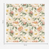 Wall Murals Watercolor peonies in light colors in retro style a00193